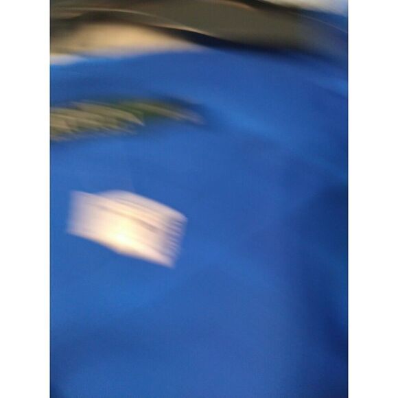 Lauren Ralph Lauren cowl neck Knee length Sleeveless Dress Blue size 10 Classic - Picture 9 of 9